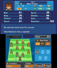 Screenshot de Inazuma Eleven (ESP)