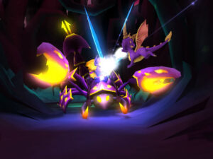 Screenshot de The Legend of Spyro: A New Beginning (ITA) (Carátula)