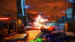 Screenshot de Far Cry 3: Blood Dragon (USA) (Limited Run) (Precintado)