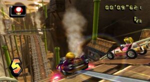 Screenshot de Mario Kart Wii (ESP) (Cartoncillo)