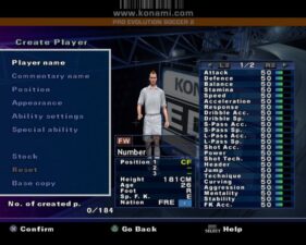Screenshot de Pro Evolution Soccer 2 (ESP) (Disco)
