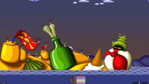 Screenshot de Worms Armageddon (ESP) (Disco)