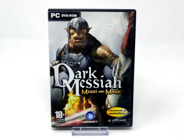 Portada de Dark Messiah of Might and Magic (ESP) para PC, edición PAL España, de segunda mano