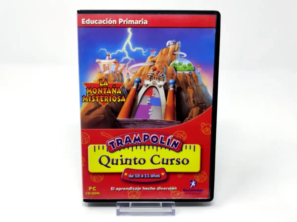 Portada de Trampolin Quinto Curso (ESP) para PC, edición PAL España, de segunda mano
