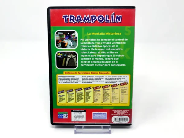 Parte trasera de Trampolin Quinto Curso (ESP) para PC, edición PAL España