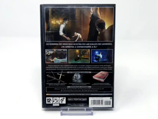 Parte trasera de Drácula 2 (ESP) (Rebajado) para PC, edición PAL España