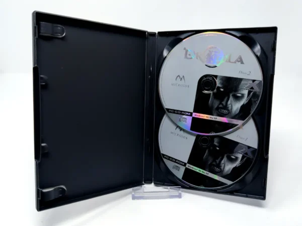 Interior del juego Drácula 2 (ESP) (Rebajado) para PC con disco y manual