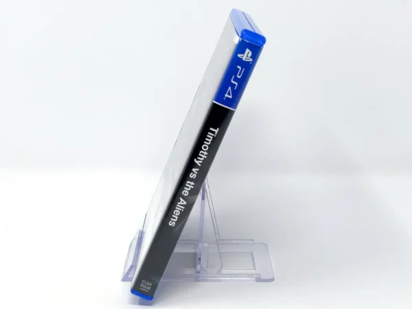Lateral de la caja de Timothy vs the Aliens (ESP) para PlayStation 4