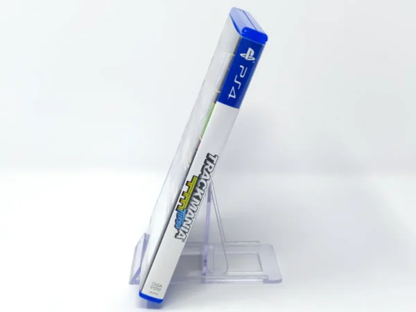 Lateral de la caja de Trackmania Turbo (ESP) para PlayStation 4