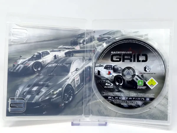 Interior del juego Race Driver: Grid (ESP) (Rebajado) para PlayStation 3 con disco y manual
