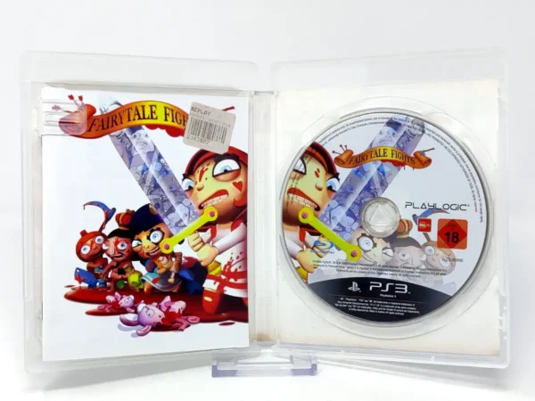 Interior del juego Fairytale Fights (ESP) (Rebajado) para PlayStation 3 con disco y manual