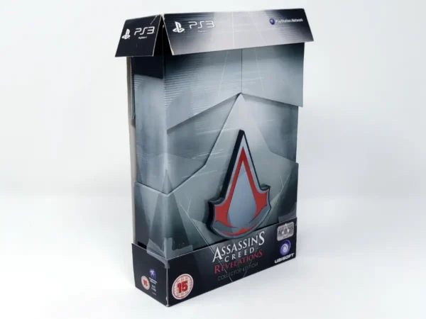 Parte trasera de Assassin's Creed Revelations (Collector Edition) (UK) para PlayStation 3, edición PAL UK