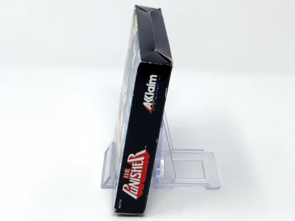 Lateral de la caja de The Punisher: The Ultimate Payback! (USA) para Nintendo Game Boy