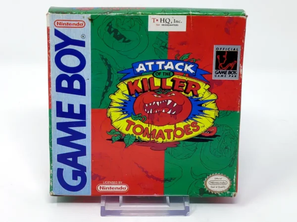 Portada de Attack of the Killer Tomatoes (USA) para Nintendo Game Boy, edición NTSC USA, de segunda mano