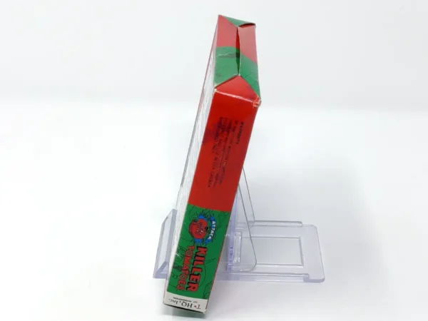 Lateral de la caja de Attack of the Killer Tomatoes (USA) para Nintendo Game Boy
