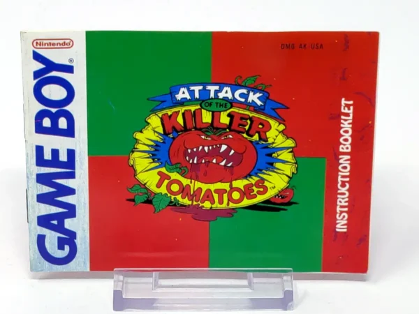 Otro detalle del juego Attack of the Killer Tomatoes (USA) para Nintendo Game Boy (imagen 9)