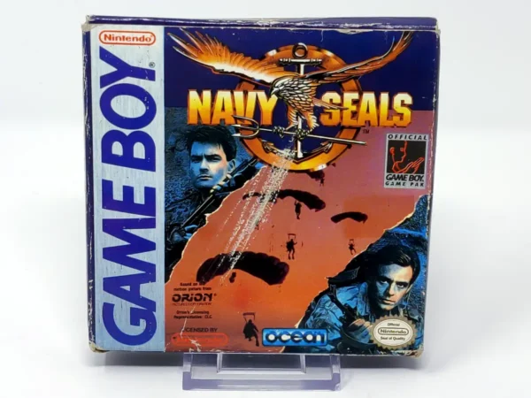 Portada de Navy SEALS (USA) (Rebajado) para Nintendo Game Boy, edición NTSC USA, de segunda mano
