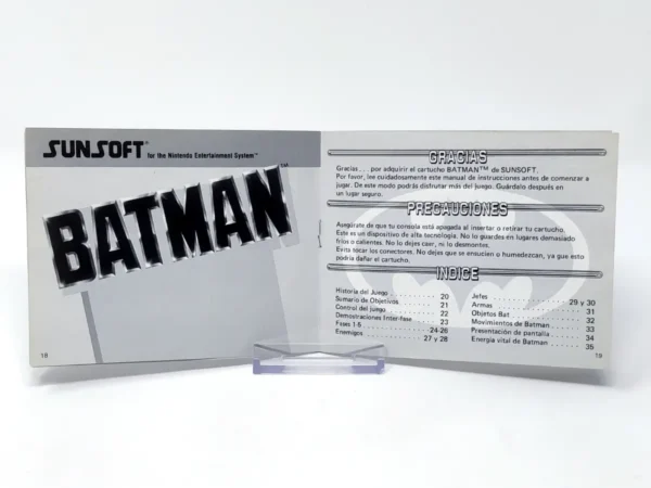 Vista adicional de Batman: The Video Game (ESP) para NES (imagen 10)