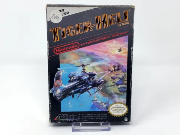 Portada de Tiger Heli (ESP) (Rebajado) para NES, edición PAL EUR, de segunda mano