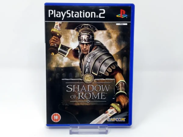Portada de Shadow of Rome (UK) para PlayStation 2, edición PAL UK, de segunda mano