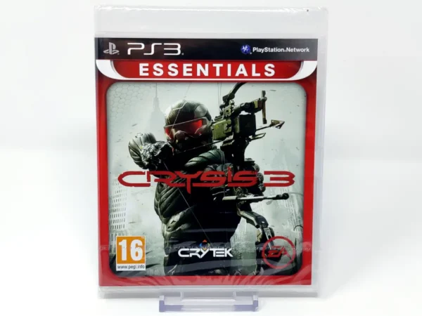 Portada de Crysis 3 (ESP) (Essentials) (Precintado) para PlayStation 3, edición PAL España, nuevo