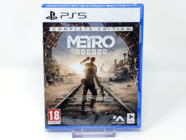 Portada de Metro Exodus (Complete Edition) (ESP) (Precintado) para PlayStation 5, edición PAL España, nuevo