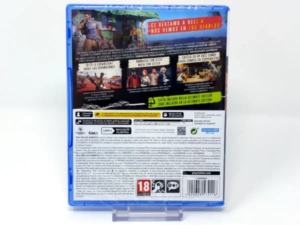 Parte trasera de Dead Island 2 (Ultimate Edition) (ESP) (Precintado) para PlayStation 5, edición PAL España