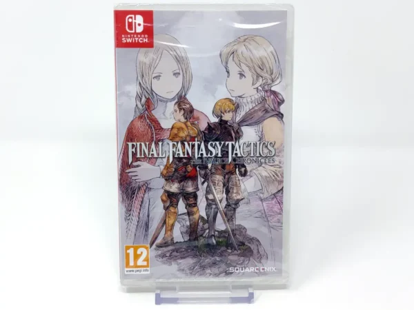 Portada de Final Fantasy Tactics: The Ivalice Chronicles (ESP) (Precintado) para Nintendo Switch, edición PAL España, nuevo