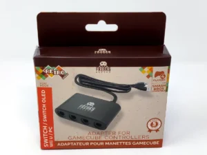 Adaptador 4 mandos GameCube para Wii U / Switch 1 y 2