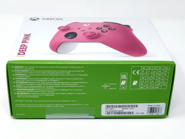 Mando Xbox Wireless (Deep Pink) Series X|S, One, Windows 10/11, iOS y Android para XBOX One / Series X/S, edición PAL EUR, nuevo