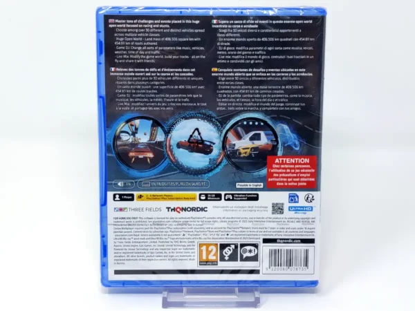 Parte trasera de Wreckreation (ESP) (Precintado) para PlayStation 5, edición PAL España