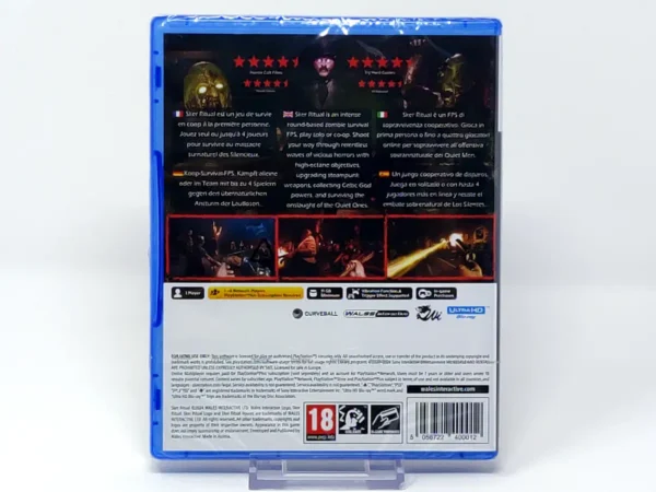 Parte trasera de Sker Ritual (ESP) (Precintado) para PlayStation 5, edición PAL España