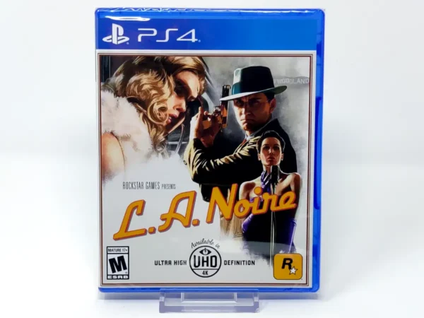 Portada de L.A. Noire (USA) (Precintado) para PlayStation 4, edición NTSC USA, nuevo