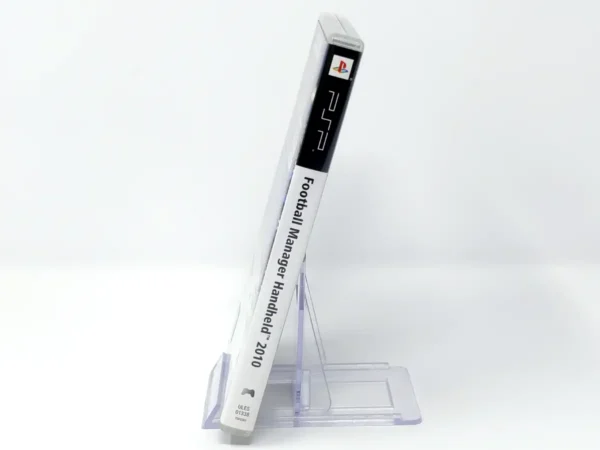 Lateral de la caja de Football Manager Handheld 2010 (ESP) para PSP