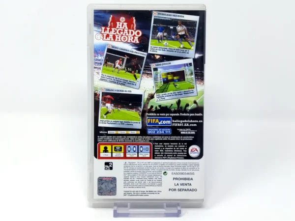 Parte trasera de FIFA 07 (ESP) (v1) para PSP, edición PAL España