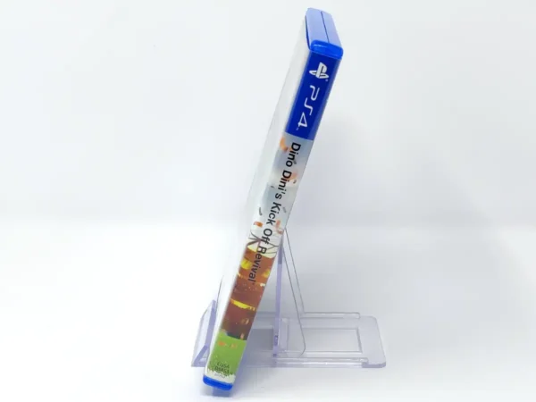 Lateral de la caja de Dino Dini's Kick Off Revival (ESP) para PlayStation 4