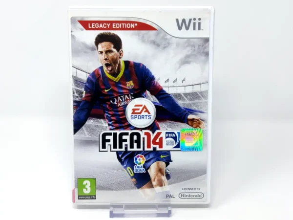 Portada de FIFA 14 (Legacy Edition) (ESP) para Nintendo Wii, edición PAL España, de segunda mano