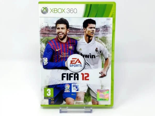 Portada de FIFA 12 (ESP) para XBOX 360, edición PAL España, de segunda mano