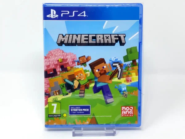 Portada de Minecraft: Starter Collection (EUR) (Precintado) para PlayStation 4, edición PAL EUR, nuevo