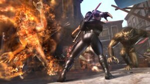 Screenshot de Ninja Gaiden II (ESP)