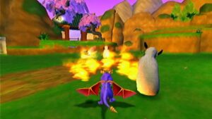 Screenshot de Spyro: Enter the Dragonfly (ESP) (Platinum) (Disco)