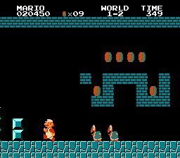 Screenshot de Super Mario Bros. (FRA) (Cartucho)