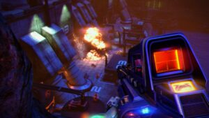 Screenshot de Far Cry 3: Blood Dragon (USA) (Limited Run) (Precintado)