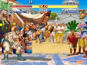 Screenshot de Super Street Fighter II X for Matching Service (JAP) (Precintado)