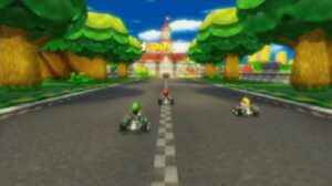 Screenshot de Mario Kart Wii (ESP) (Cartoncillo)