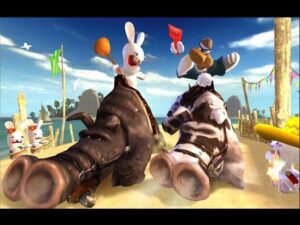 Screenshot de Raving Rabbids: Party Collection (ESP)