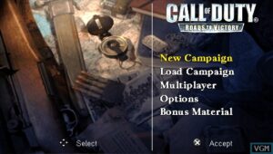 Screenshot de Call of Duty: Roads to Victory (ESP)