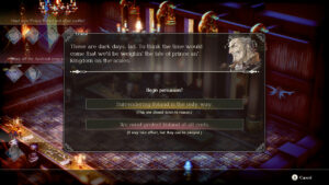 Screenshot de Triangle Strategy (ASIA) (Precintado)