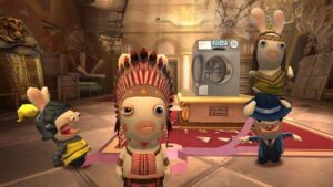 Screenshot de Raving Rabbids: Regreso al Pasado (ESP) (Rebajado)