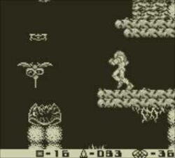 Screenshot de Metroid II: Return of Samus (ESP) (Cartucho)